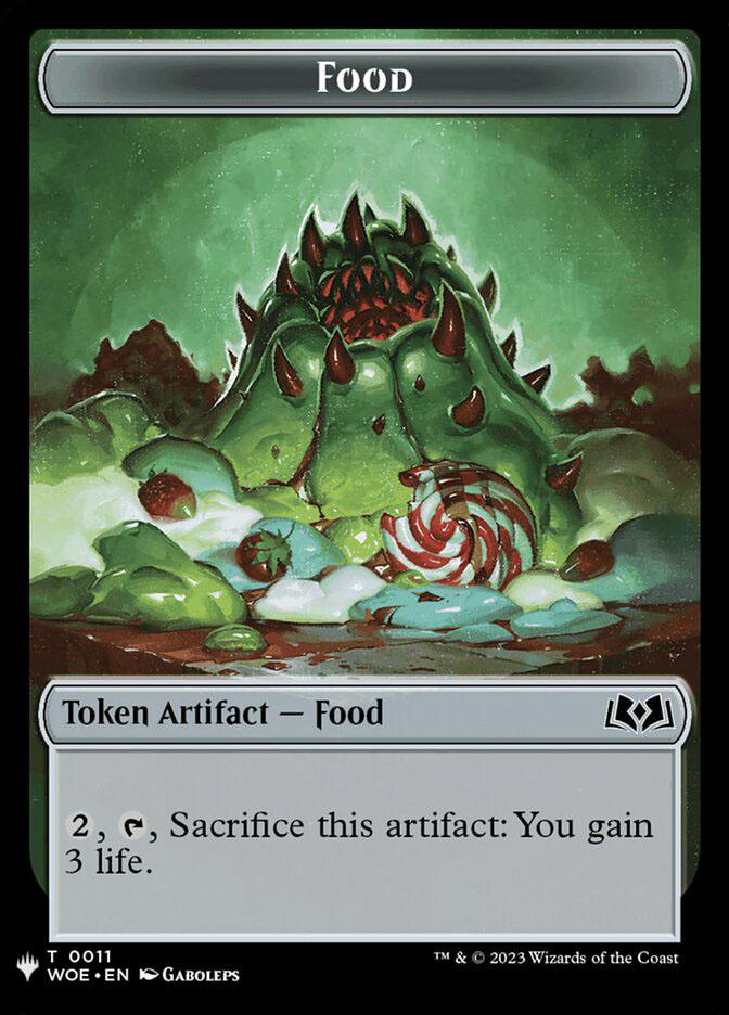 Helper Food Token Food Token // Plant Token | Mystery Booster/The List | Card Kingdom