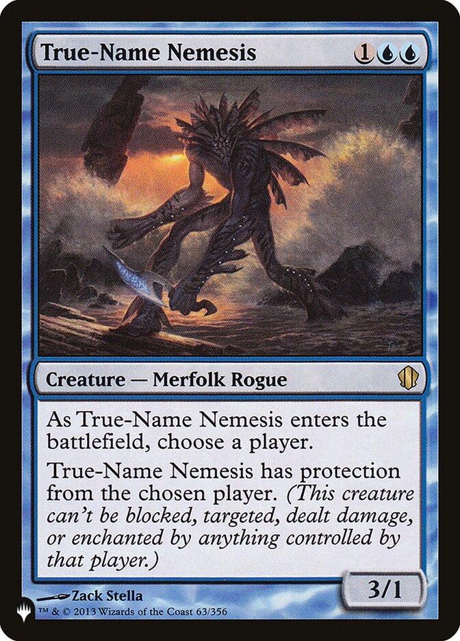 mtg nemesis card list True-Name Nemesis | Mystery Booster/The List