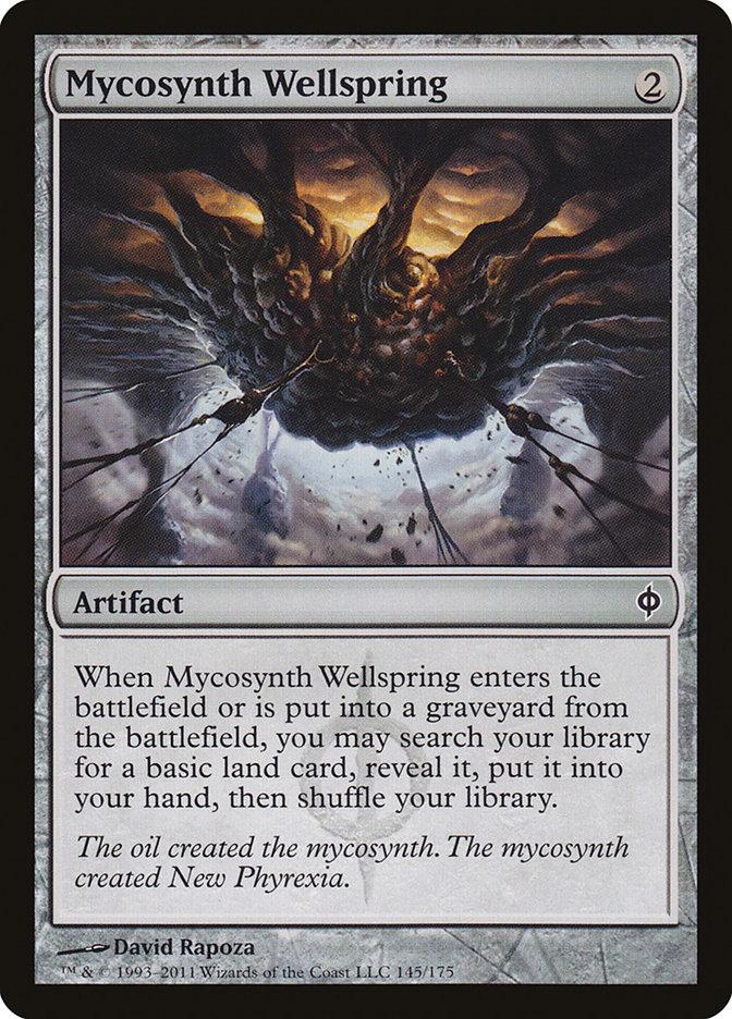 マジック：ザ・ギャザリング MTG Power Artifact BGS9.5 Mycosynth Wellspring | New Phyrexia | Modern | Card Kingdom