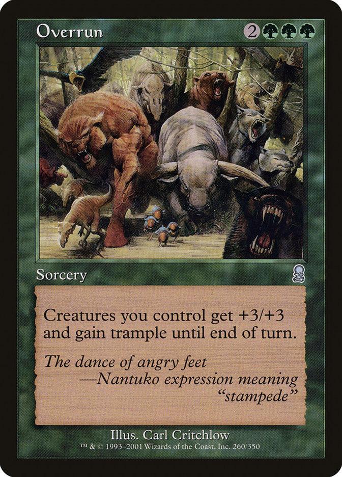 mtg cards like overrun Similar cards to Overrun