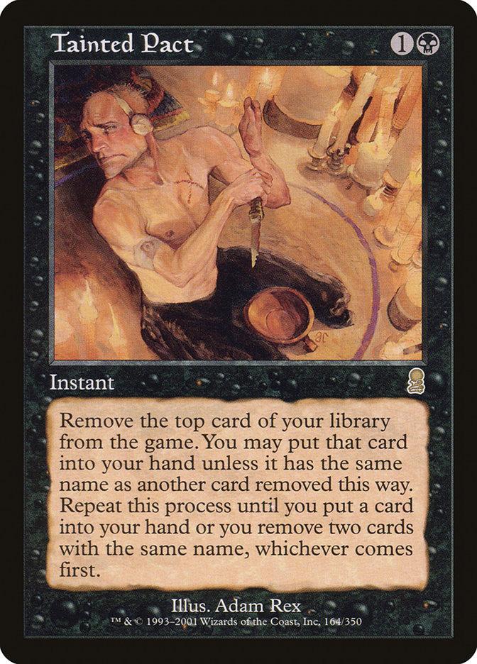汚れた契約/Tainted Pact ODY英語foil Tainted Pact | Odyssey Foil | Card Kingdom