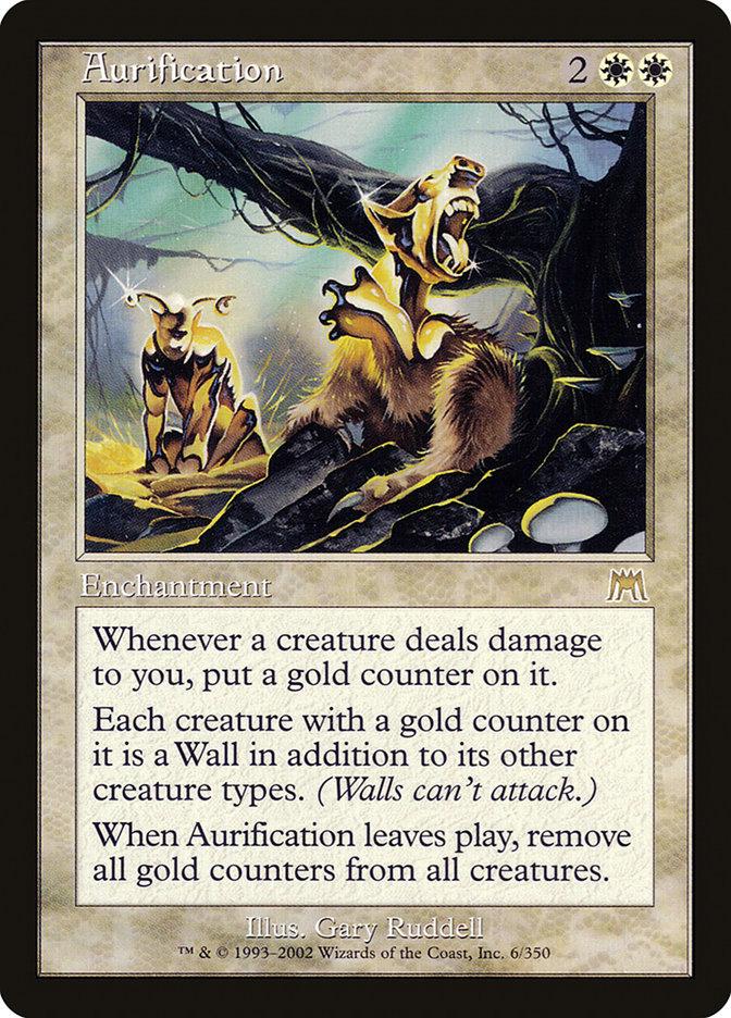 mtg card that makes all creatures all types Aurification | Onslaught Some of our favorite Certified