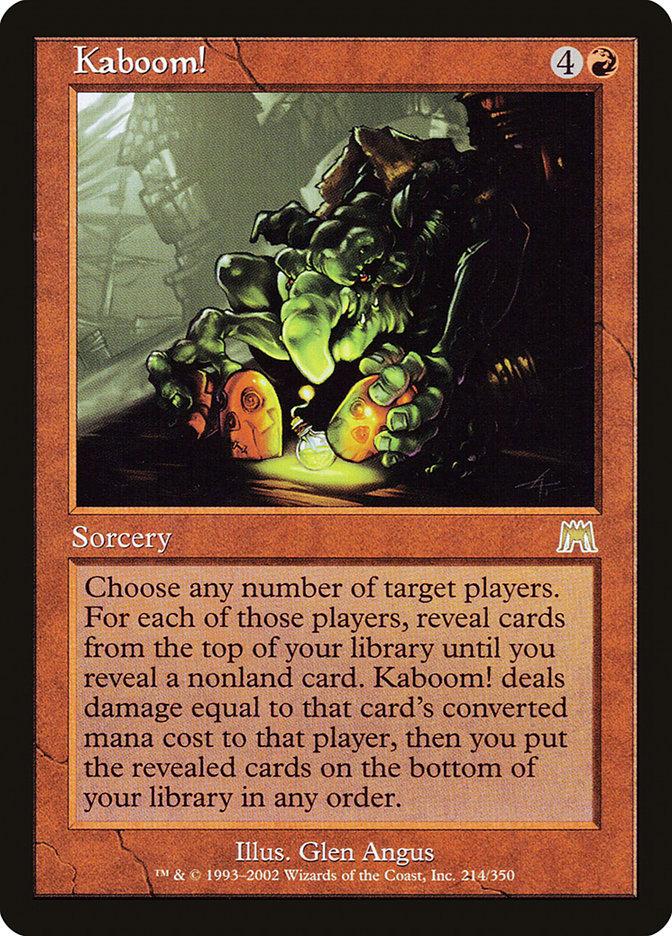 Kaboom! | Onslaught Foil | Card Kingdom