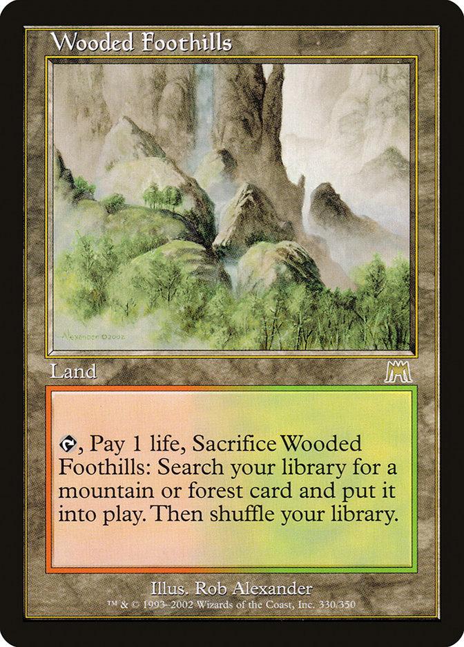 Wooded Foothills | Onslaught Foil | Card Kingdom