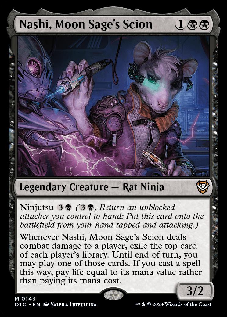 ninjutsu mtg commander deck Yuriko, the Tiger's Shadow Ninja Dimir Cus Gray Gauntlet Games You may cast a spell from among those cards without paying its mana cost Putting together my first commander