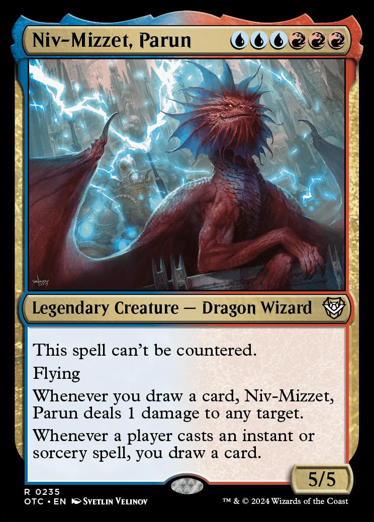 mtg niv mizzet parun commander deck Niv-Mizzet, Parun | Outlaws of Thunder Junction Commander Decks | Commander