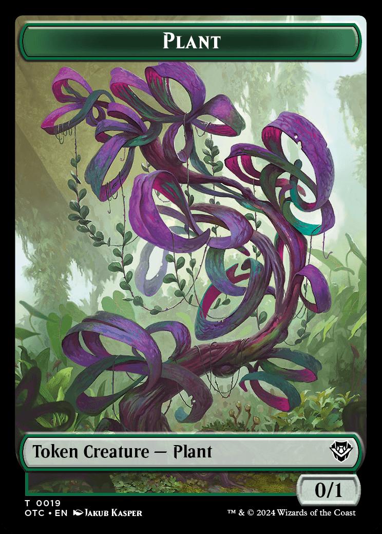mtg plant commander deck Magic: The Gathering Bloomburrow Bundle Commander / EDH MTG decks