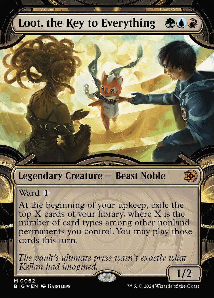 Loot, the Key to Everything | Outlaws of Thunder Junction The Big Score  Foil | Card Kingdom