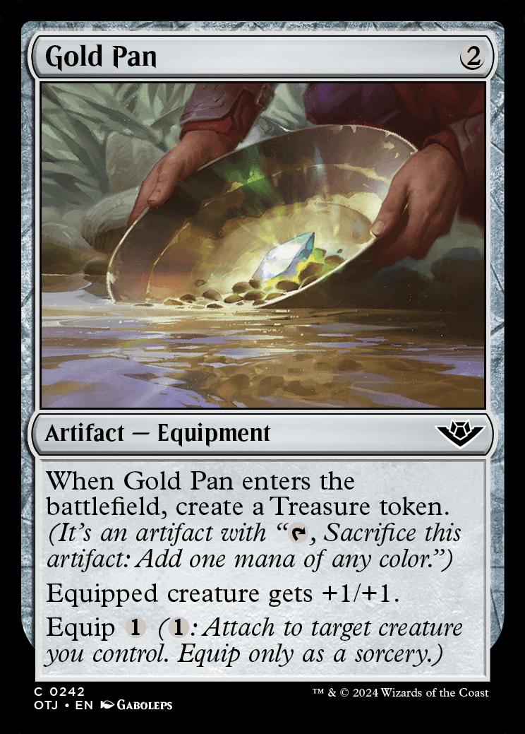 Gold Pan | Outlaws of Thunder Junction | Standard | Card Kingdom