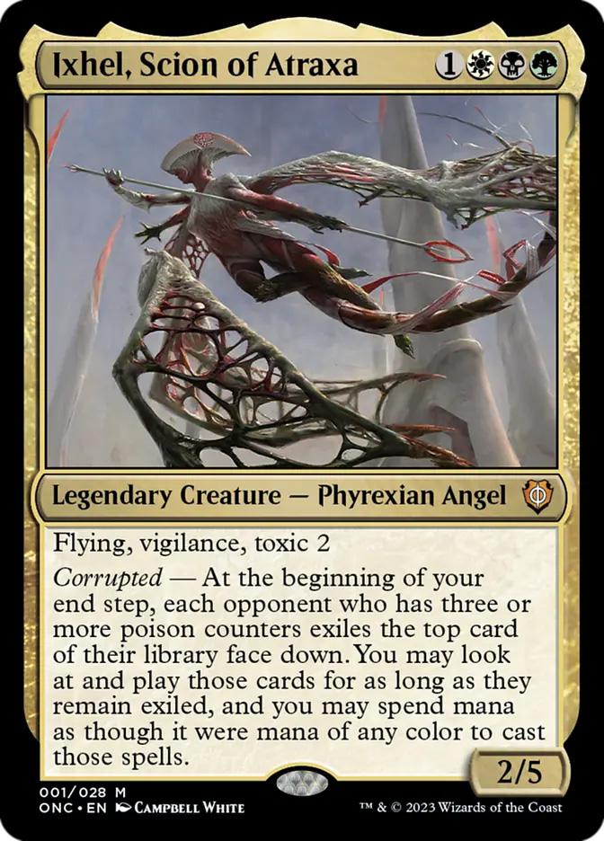 atraxa mtg commander deck Poison - Atraxa, Praetors' Voice For each card type Commander Atraxa Toxic Infect Deck