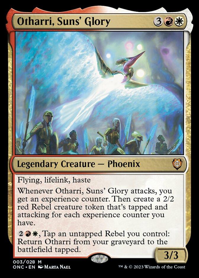 mtg otharri suns glory commander deck Magic the Gathering Phyrexia: All Will Be One Commander Mythic Rare Otharri, Suns' Glory #39 [Extended Art]
