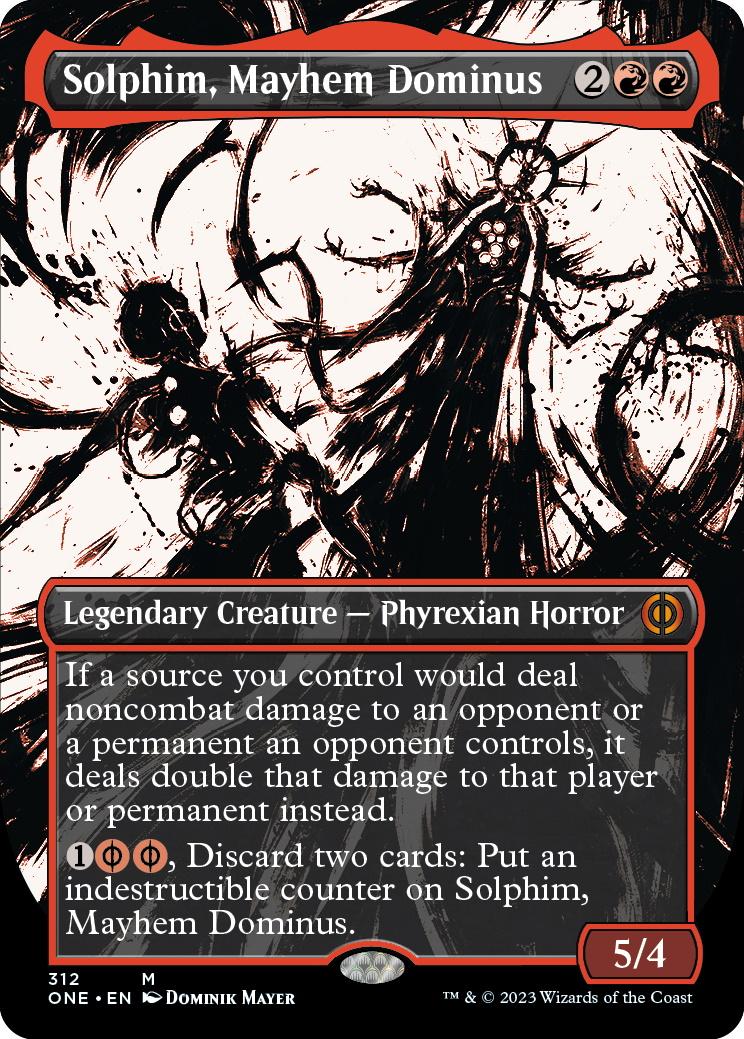 Solphim, Mayhem Dominus | Phyrexia: All Will Be One Variants
