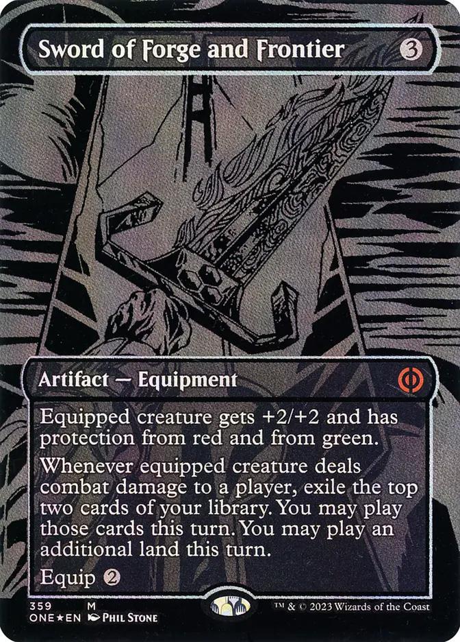 Sword of Forge and Frontier | Phyrexia: All Will Be One Variants