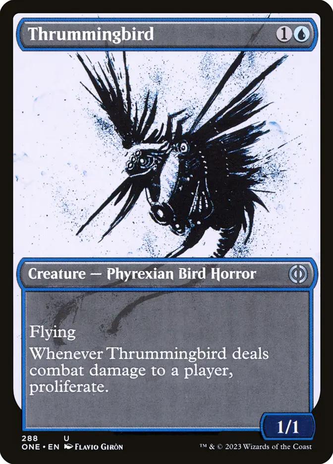 Thrummingbird | Phyrexia: All Will Be One Variants Foil | Standard