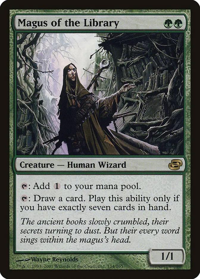 card library mtg Card Name: Library, 11 cards