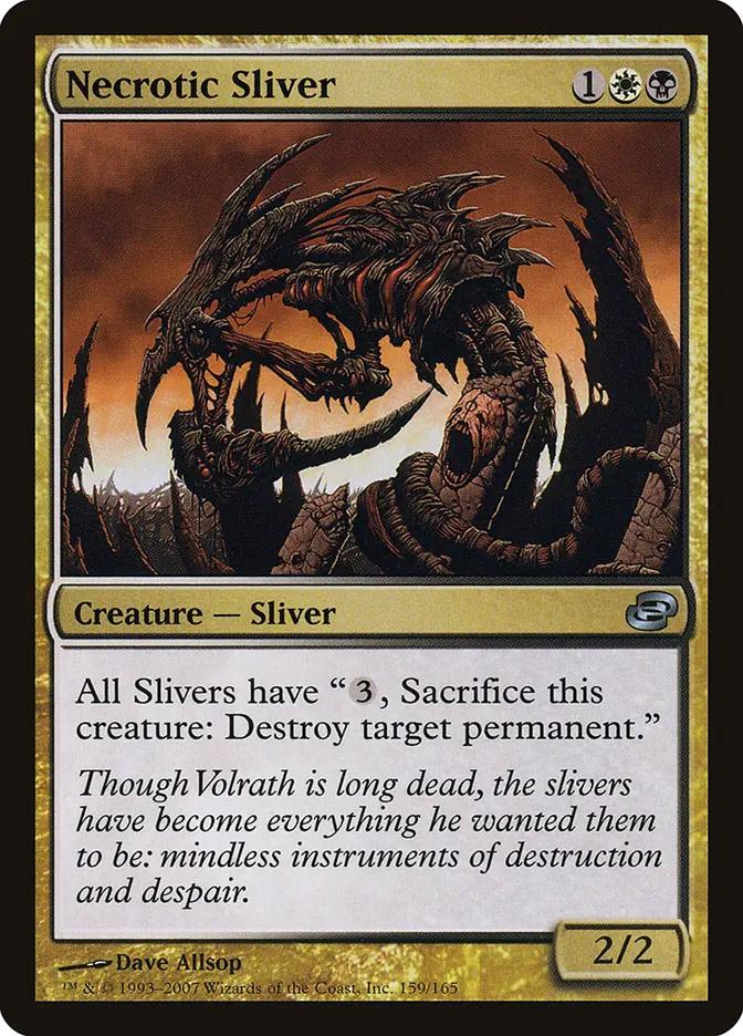 mtg sliver card list Commander Deck EDH Deck Hivelord 100 Magic Cards Custom Slivers Sliver Kindred 5 Color This is of Mythic Rare rarity Supertype: Legendary, Subtype: Sliver, 6