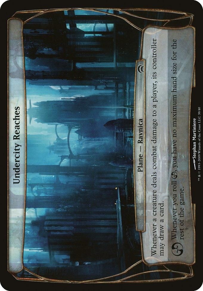 Magic the Gathering [078] PLANECHASE Single Card - PL39/41 : Undercity Reaches