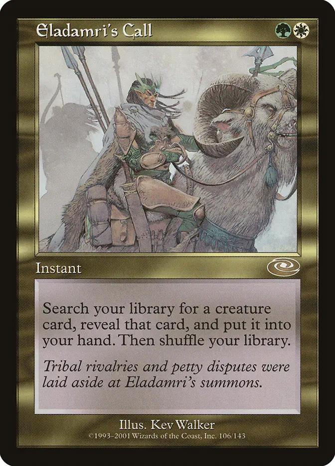 エラダムリーの呼び声/Eladamri's Call  PLS英語foil Eladamri's Call | Planeshift Foil | Card Kingdom