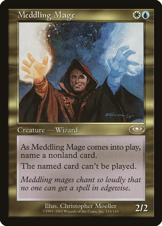 Meddling Mage | Planeshift Foil | Card Kingdom