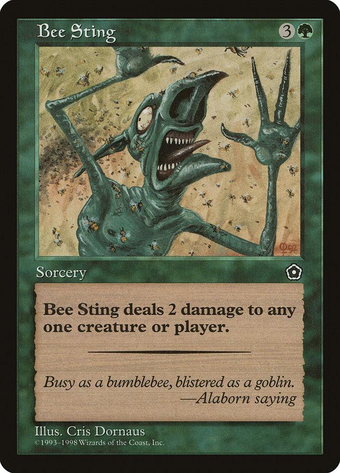 mtg bee cards Spelling (Galaxy Foil) Killer Bees gets +1/+1 until end of turn. Build-around Bee : r/custommagic
