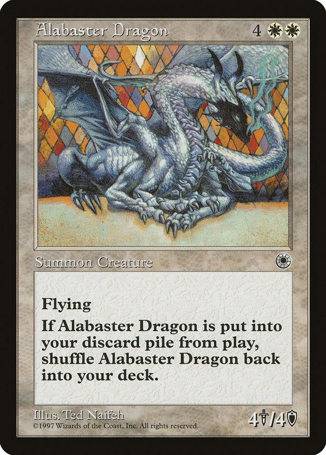 Alabaster Dragon | Portal | Card Kingdom