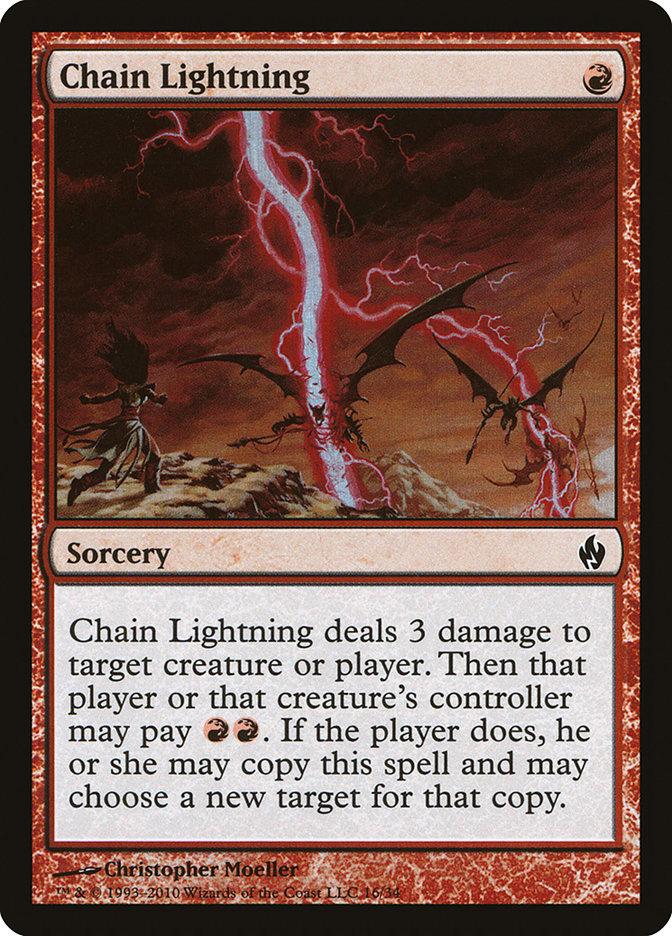 Chain Lightning | Premium Deck Series: Fire & Lightning | Card Kingdom