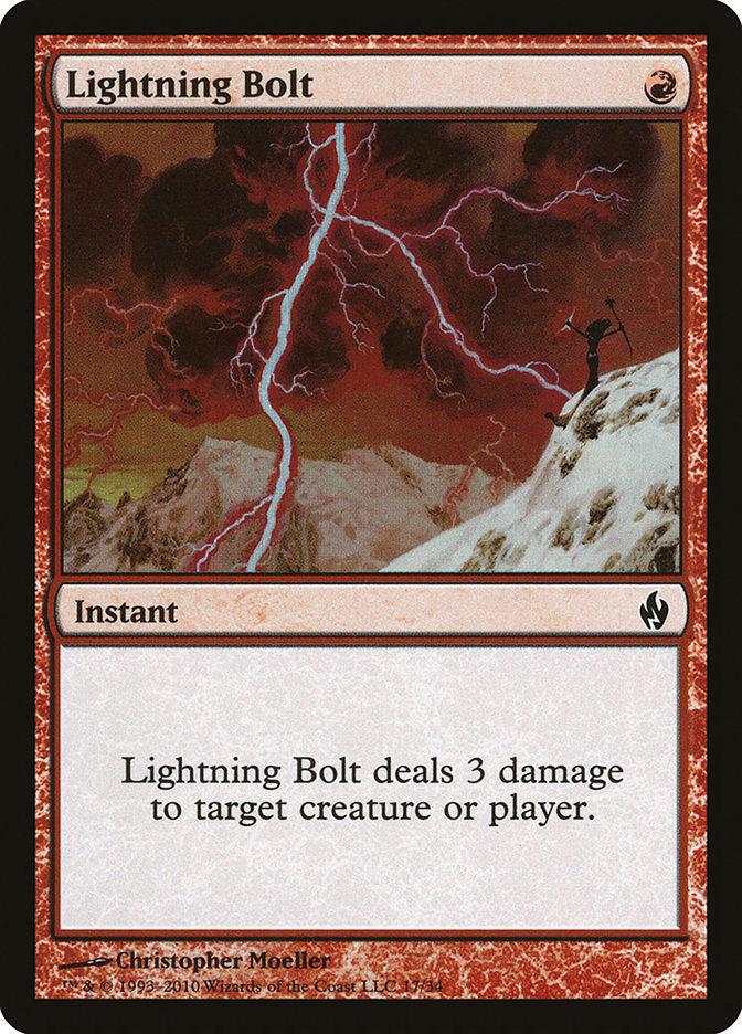 Lightning Bolt | Premium Deck Series: Fire & Lightning | Card Kingdom