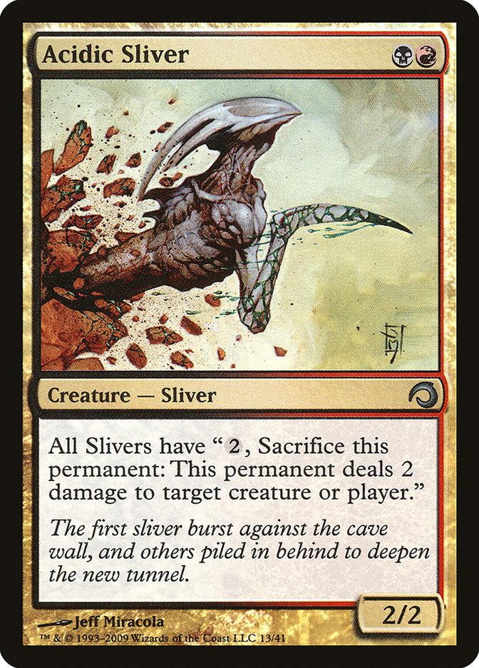 Acidic Sliver | Premium Deck Series: Slivers | Card Kingdom