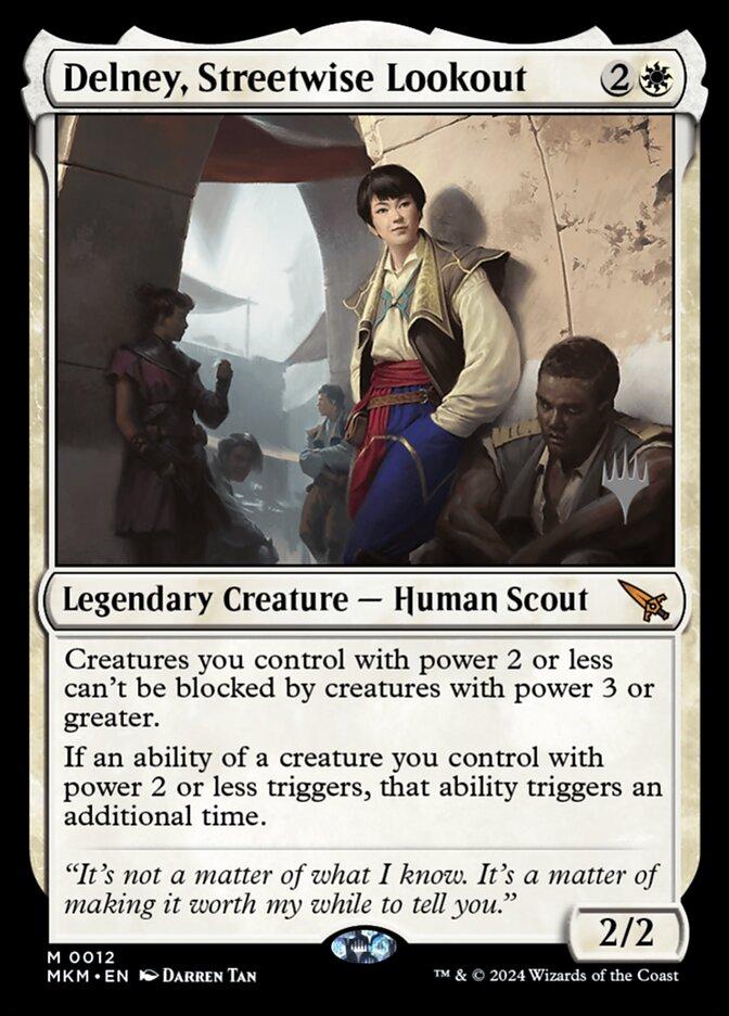 Delney, Streetwise Lookout | Promo Pack | Card Kingdom