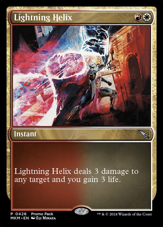 Lightning Helix | Promo Pack Foil | Card Kingdom