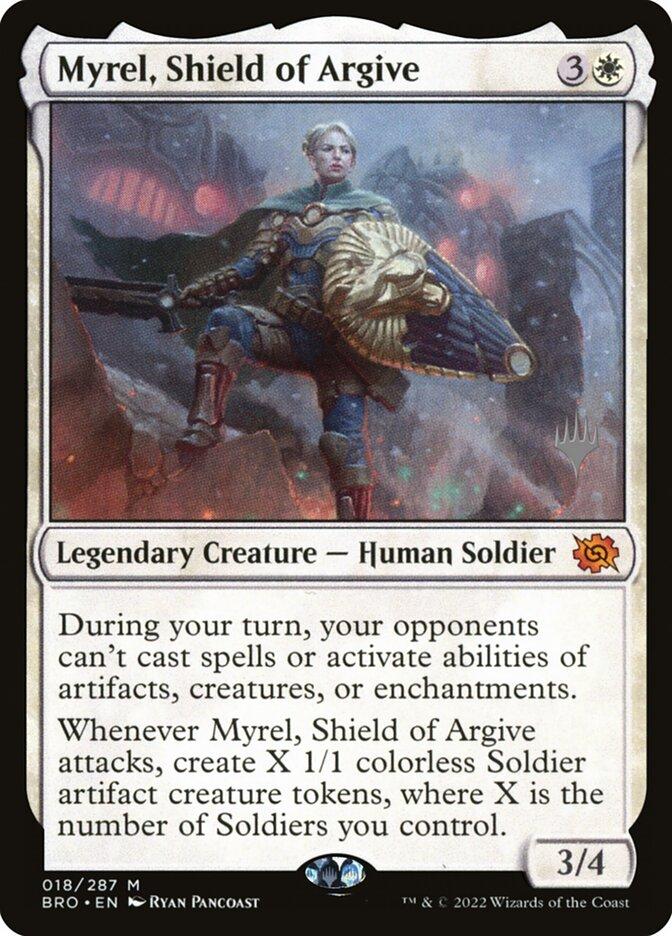 Myrel, Shield of Argive Promo Pack Card Kingdom