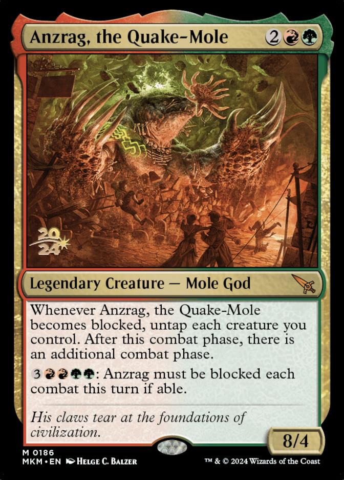 Anzrag, the Quake-Mole | Promotional | Card Kingdom