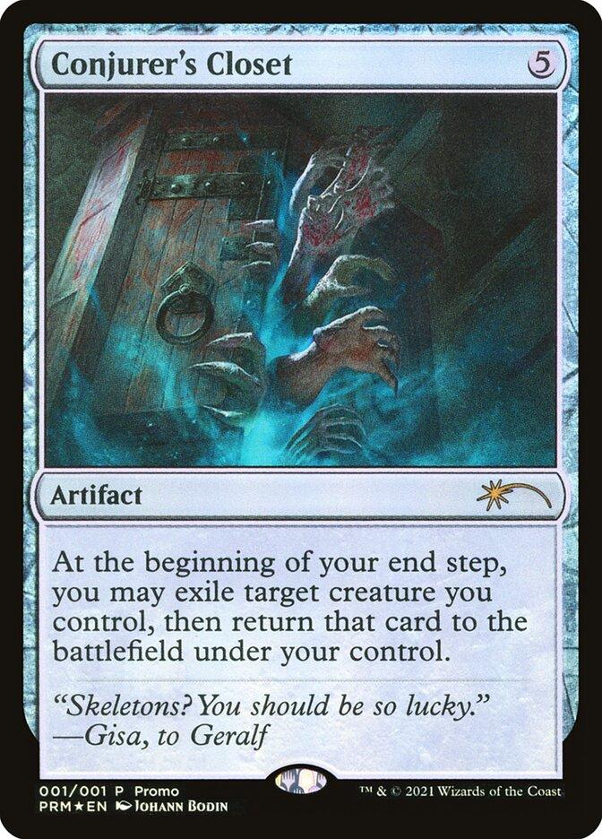 mtg cards like conjurer's closet Conjurer's Closet (foil)