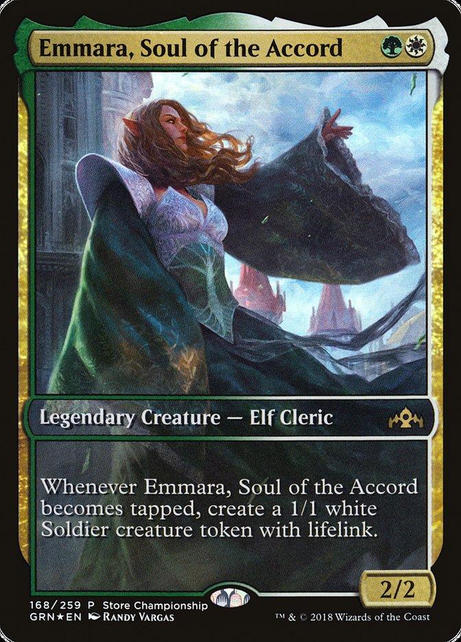 mtg emmara commander deck What card to remove from casual tokens to add Crisis of Conscience? card deck Deck #344 Emmara, Soul of