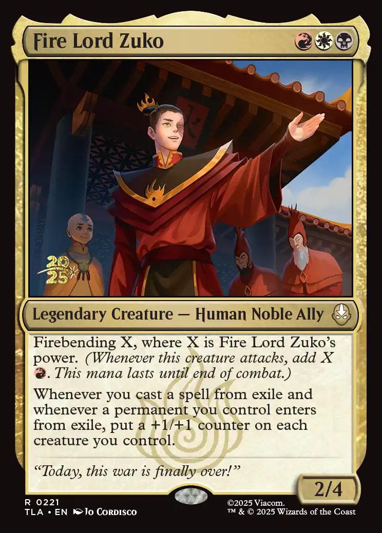 Fire Lord Zuko | Promotional | Card Kingdom