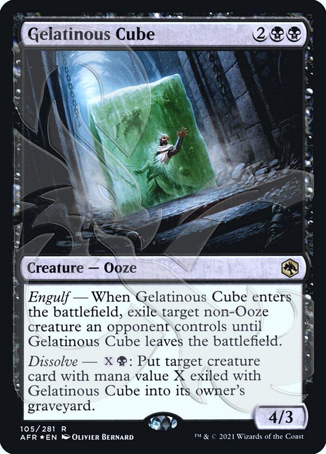 gelatinous cube card sleeves CGC Graded | Sleeves for CGC Slabs a treasure chest Gelatinous Cube
