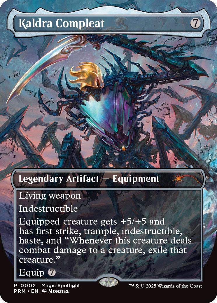 Kaldra Compleat (magic spotlight) (foil) (borderless)