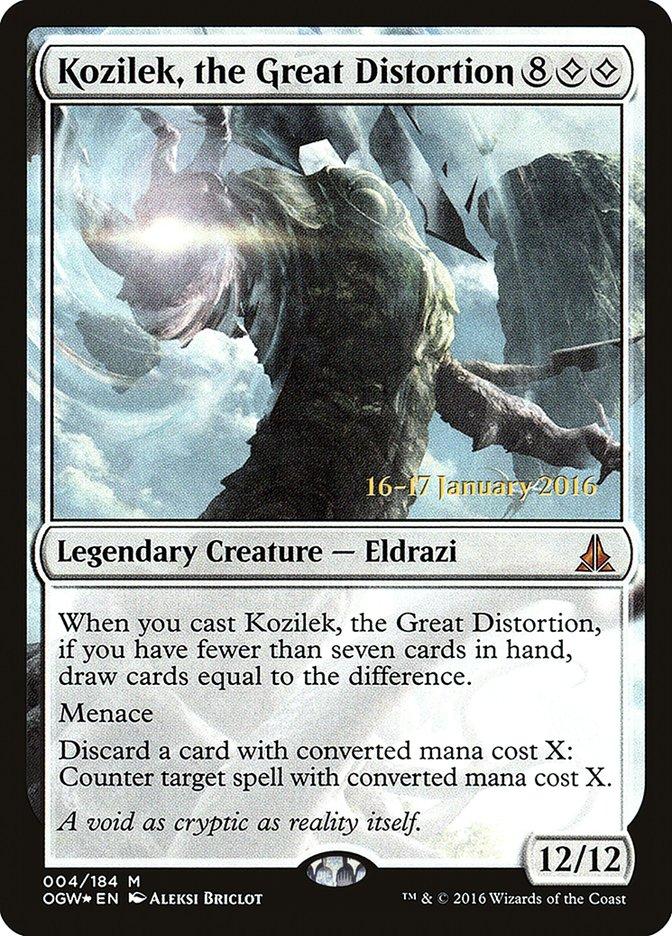 Kozilek, the Great Distortion | Promotional | Card Kingdom