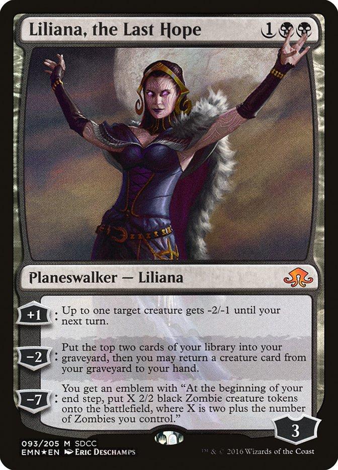 mtg promo cards 2016 Liliana, the Last Hope | Promotional