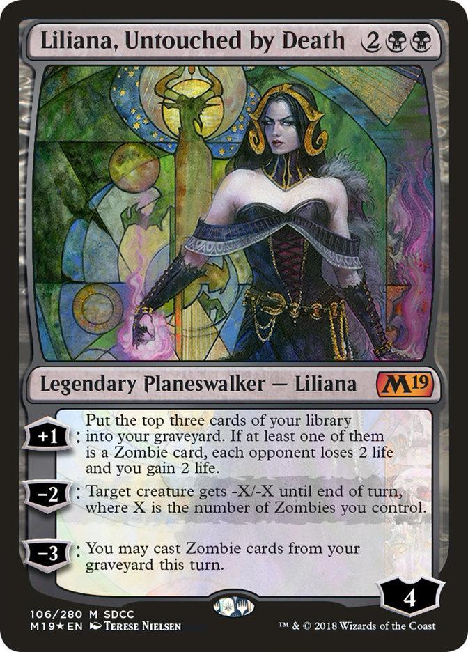 MTG SDCC 2018 死が触れぬ者、リリアナ FOIL 英語 liliana-untouched-by-death-