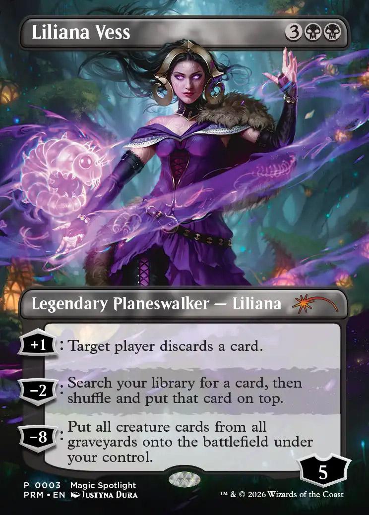 MTG リリアナ ヴェス スポットライトシリーズ　プロモ Liliana Vess | Promotional | Card Kingdom