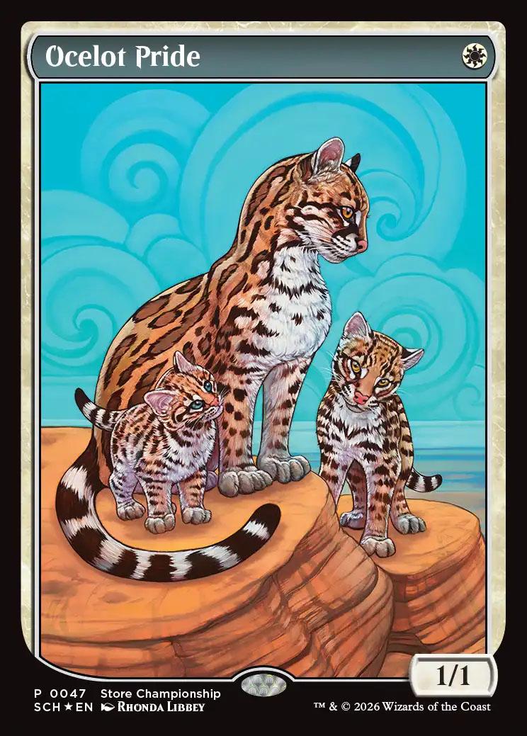 オセロットの群れ/Ocelot Pride (ストアチャンピオンシップ)店名入 Ocelot Pride | Promotional | Card Kingdom