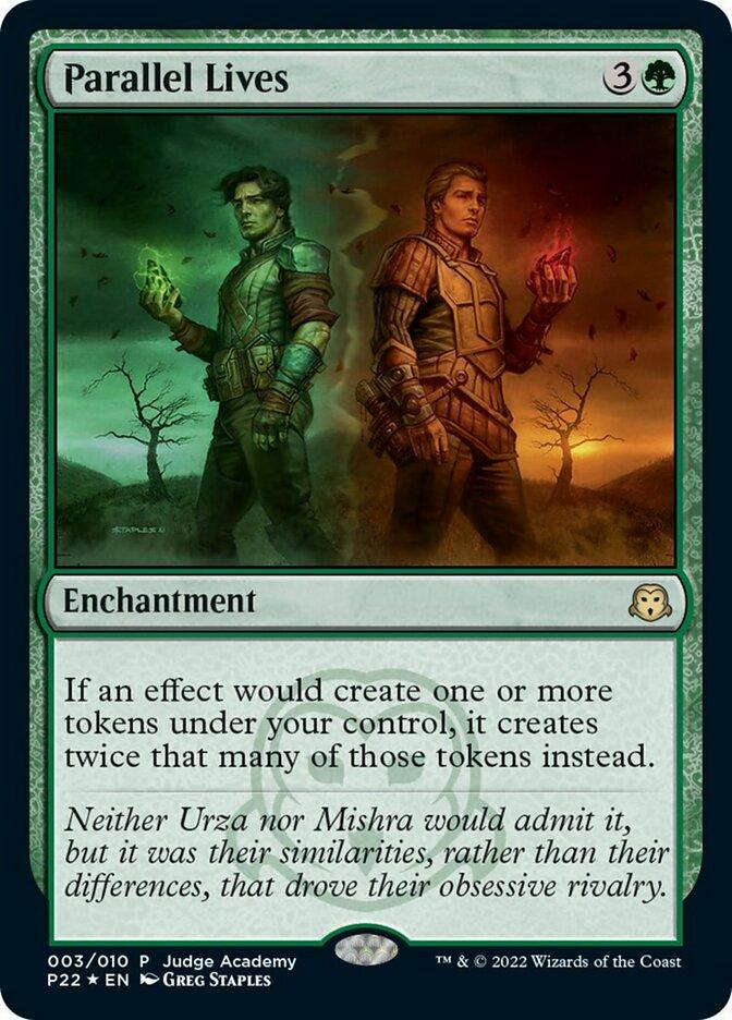 mtg cards like parallel lives Parallel Lives and Doubling Season : r/magicTCG but it was their similarities Parallel Lives [Judge Gift Cards