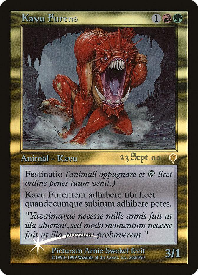 mtg kavu cards Yavimaya [Invasion] none) element.class Raging Kavu [Invasion] Moderately Played