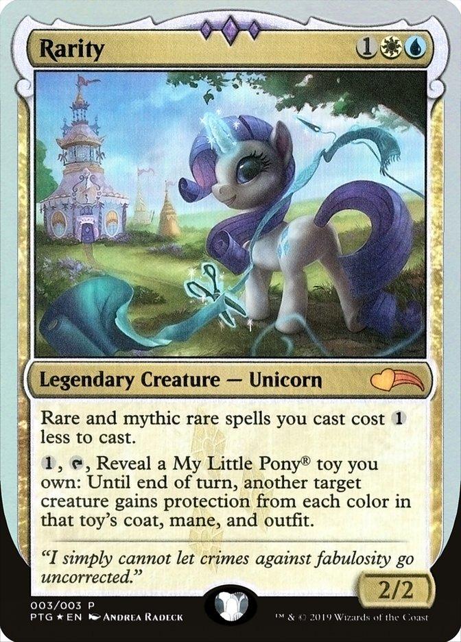 mtg my little pony card list Friendship Is Magic Series 2 Trading Set of 82 Enterplay Legendary Creature  Alicorn Flying When this creature transforms into Princess Luna Rarity [Ponies: The Galloping] Heavily