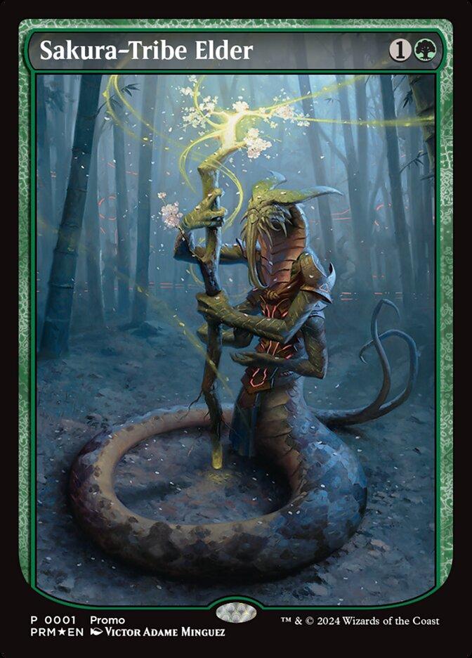 mtg cards like sakura tribe elder Magic the Gathering SAKURA-TRIBE Champions of Kamigawa Tribe Elder Sakura-Tribe Elder | Promotional |