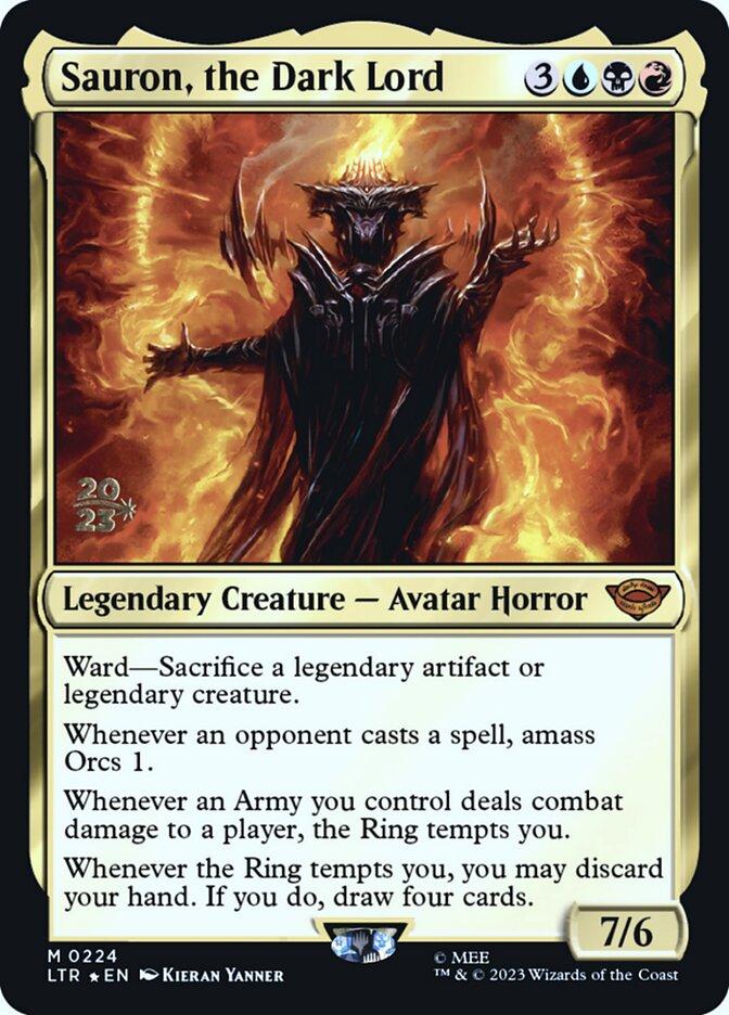 Sauron, the Dark Lord | Promotional | Card Kingdom