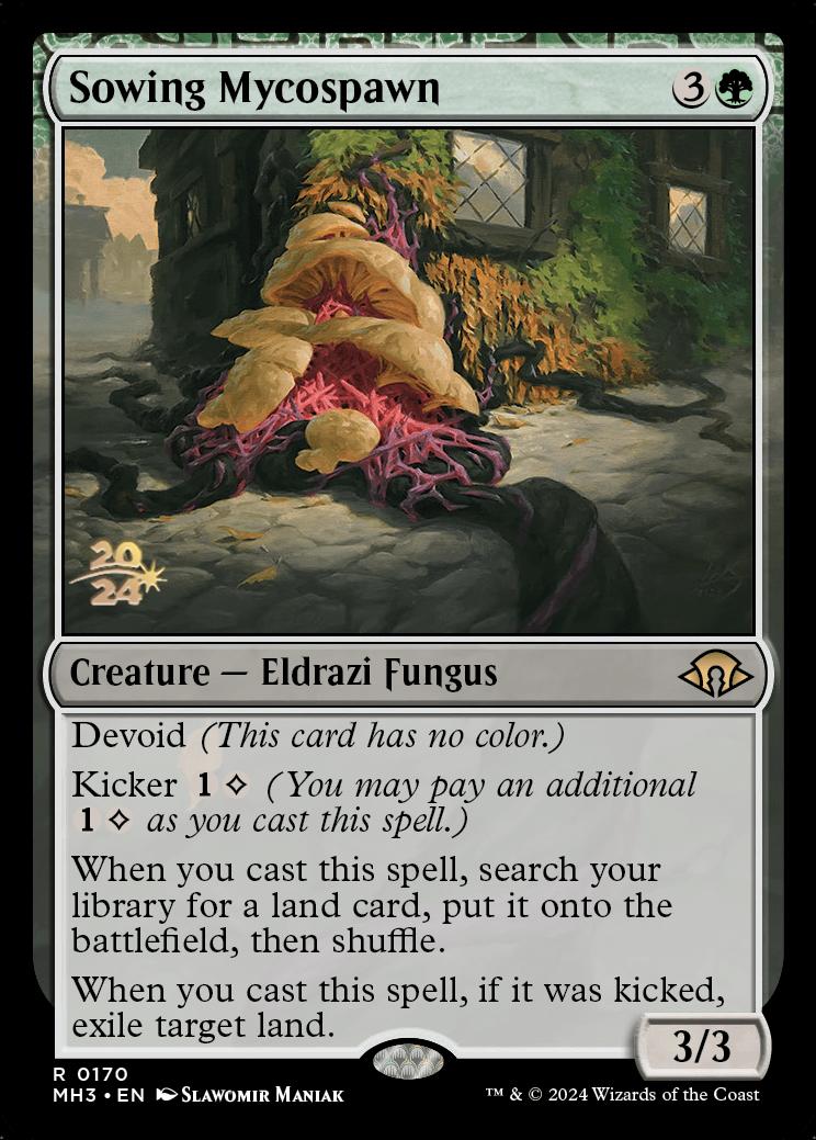 Sowing Mycospawn | Promotional | Card Kingdom