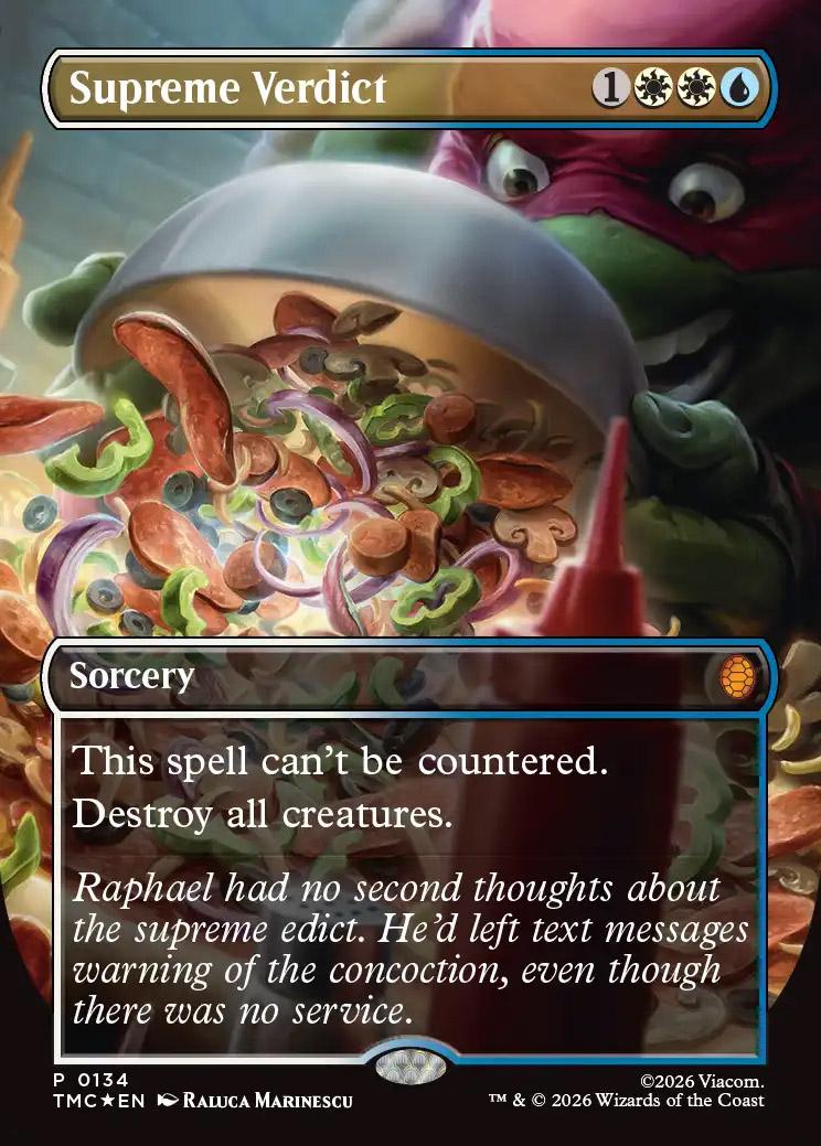 Supreme Verdict | Promotional | Card Kingdom