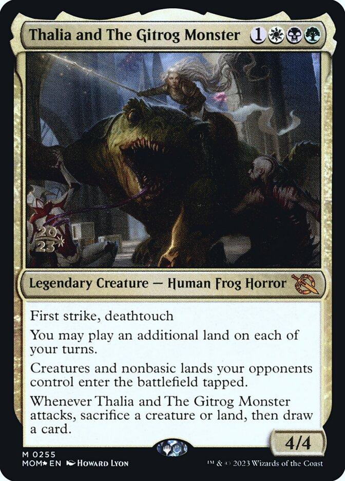 mtg thalia and the gitrog monster commander deck Cedh // (Thalia and The Gitrog Monster) list // Moxfield  MTG Deck Builder Creatures and nonbasic lands your opponents control enter the battlefield tapped Thalia and The Gitrog Monster